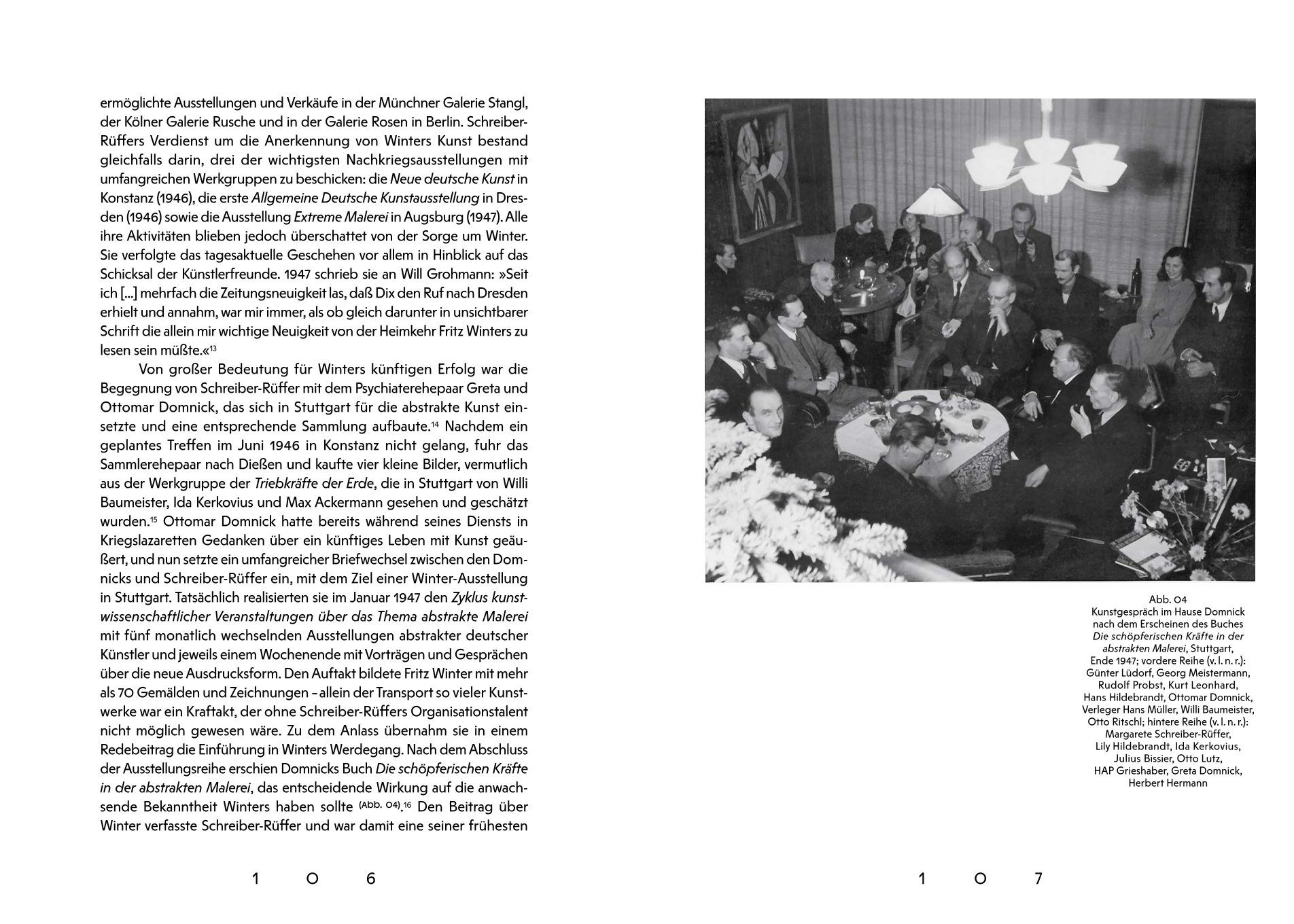 Die Nacht berührt die Erde. Fritz Winters Kosmos der 1930er- und 1940er- Jahre