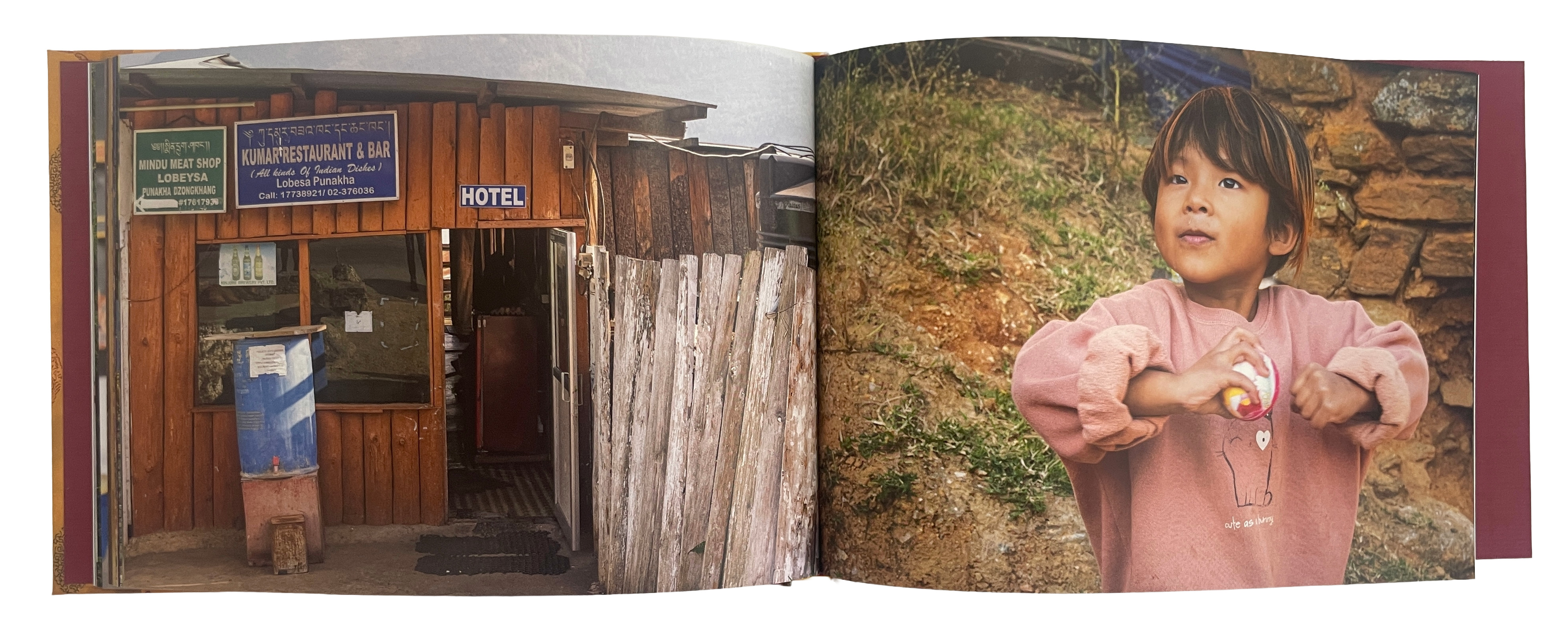 THE MONK AND THE TIGER. Postcards from Bhutan