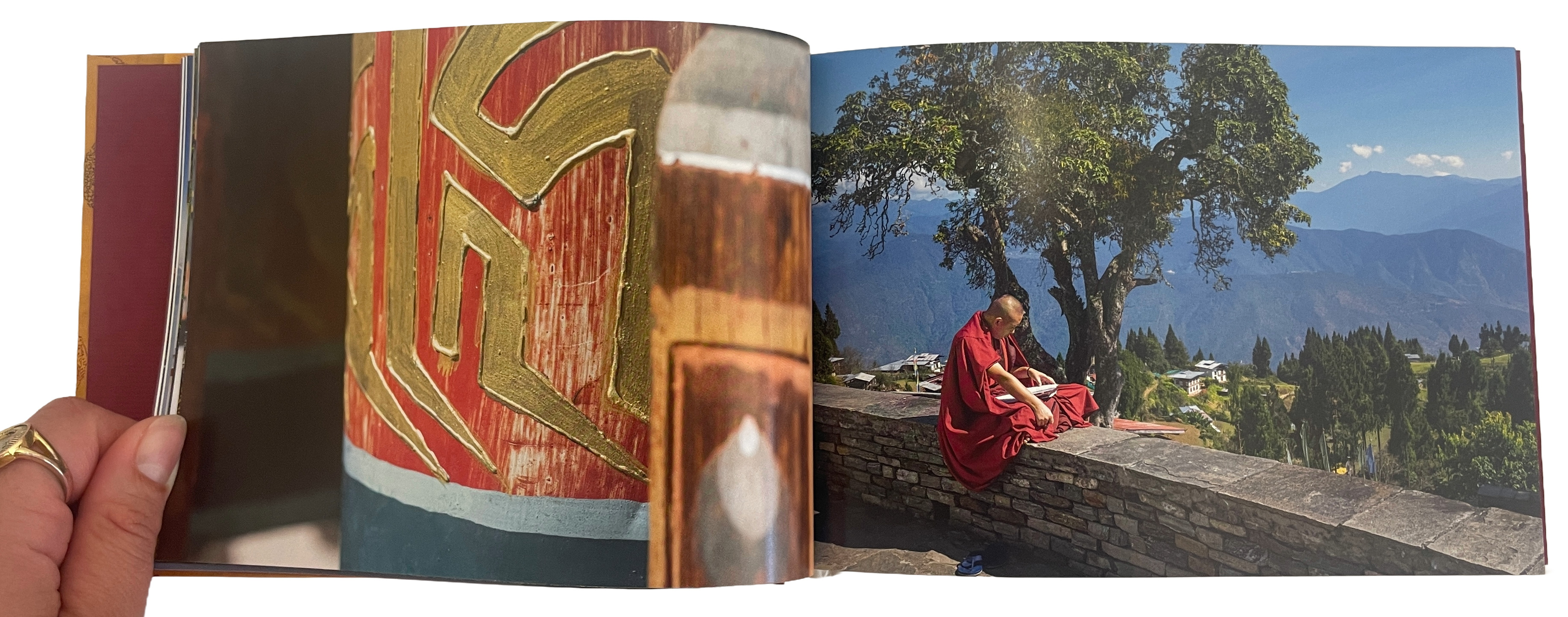 THE MONK AND THE TIGER. Postcards from Bhutan