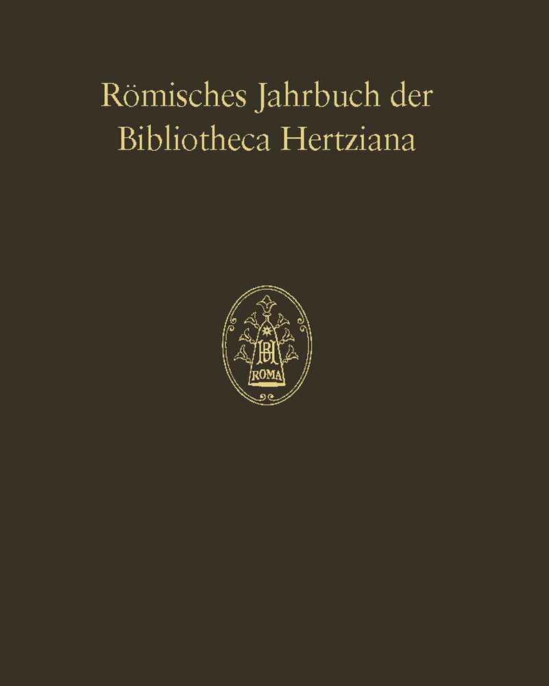 Römisches Jahrbuch der Bibliotheca Hertziana