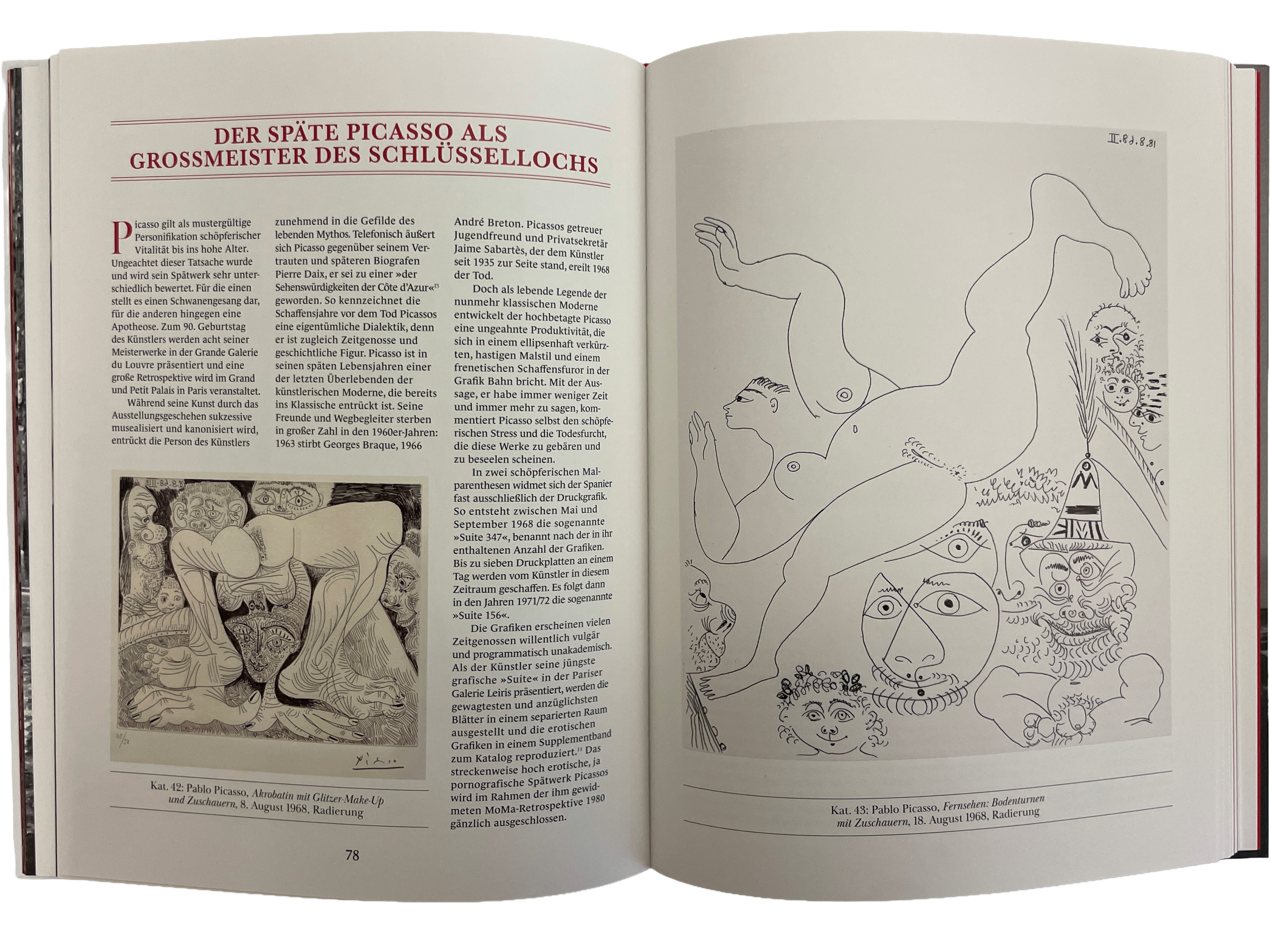 Giacometti, Picasso, Masson, Dubuffet