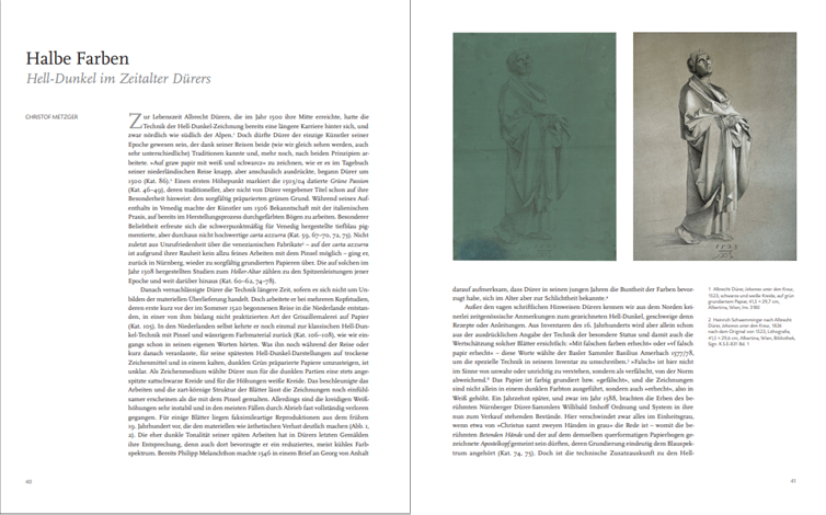 LEONARDO / DÜRER - Meisterzeichnungen der Renaissance auf farbigem Grund