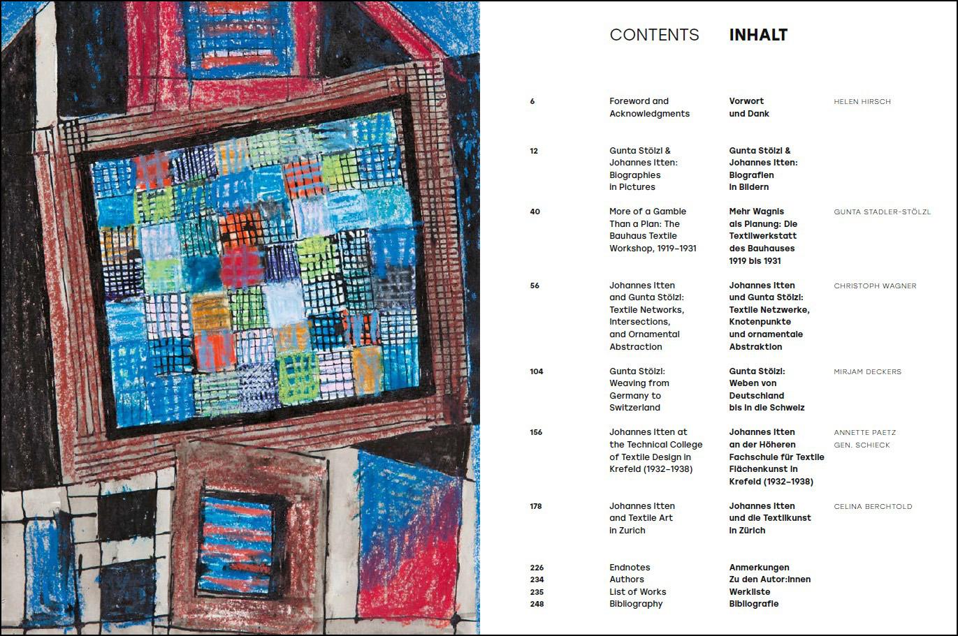 Gunta Stölzl & Johannes Itten