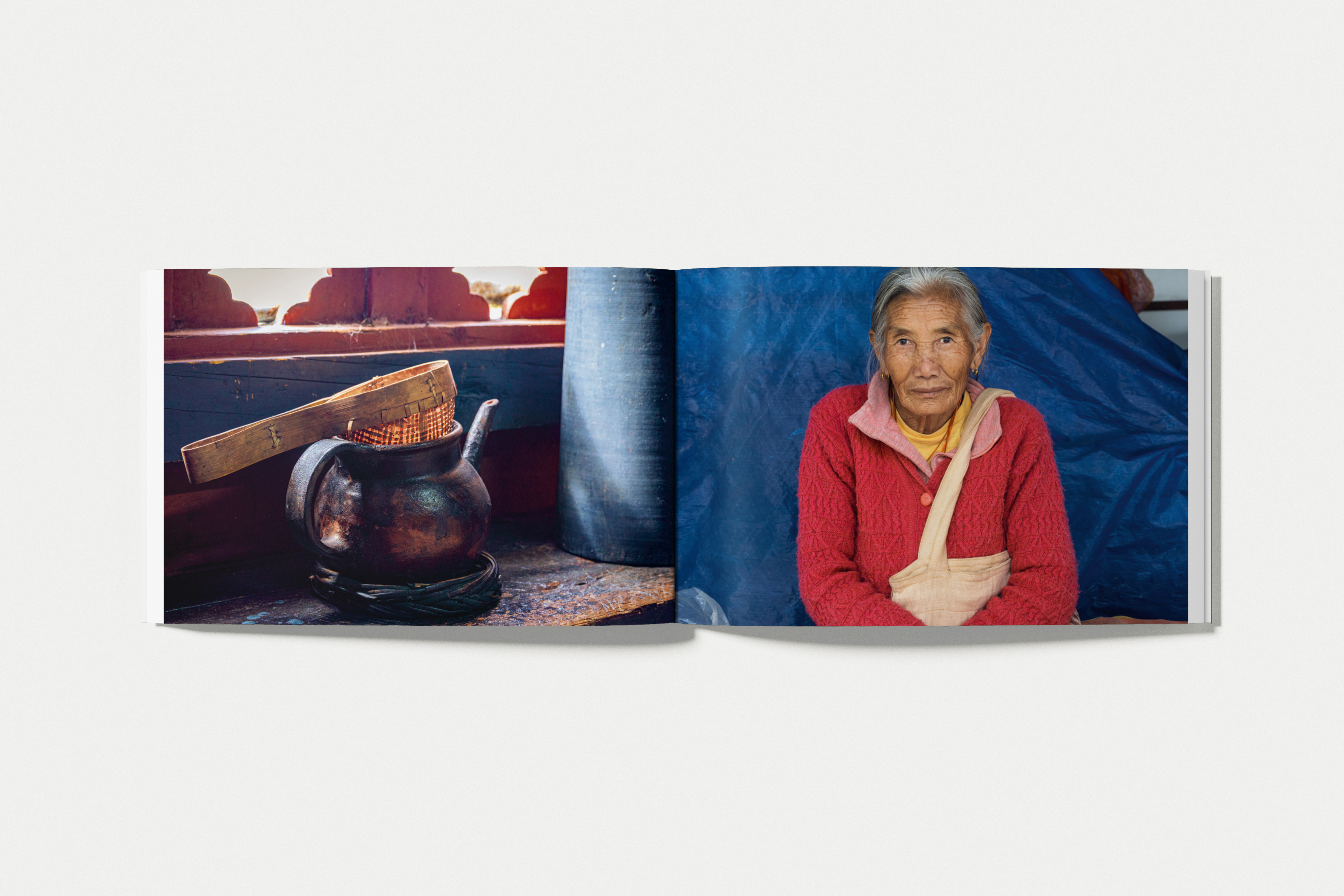 THE MONK AND THE TIGER. Postcards from Bhutan