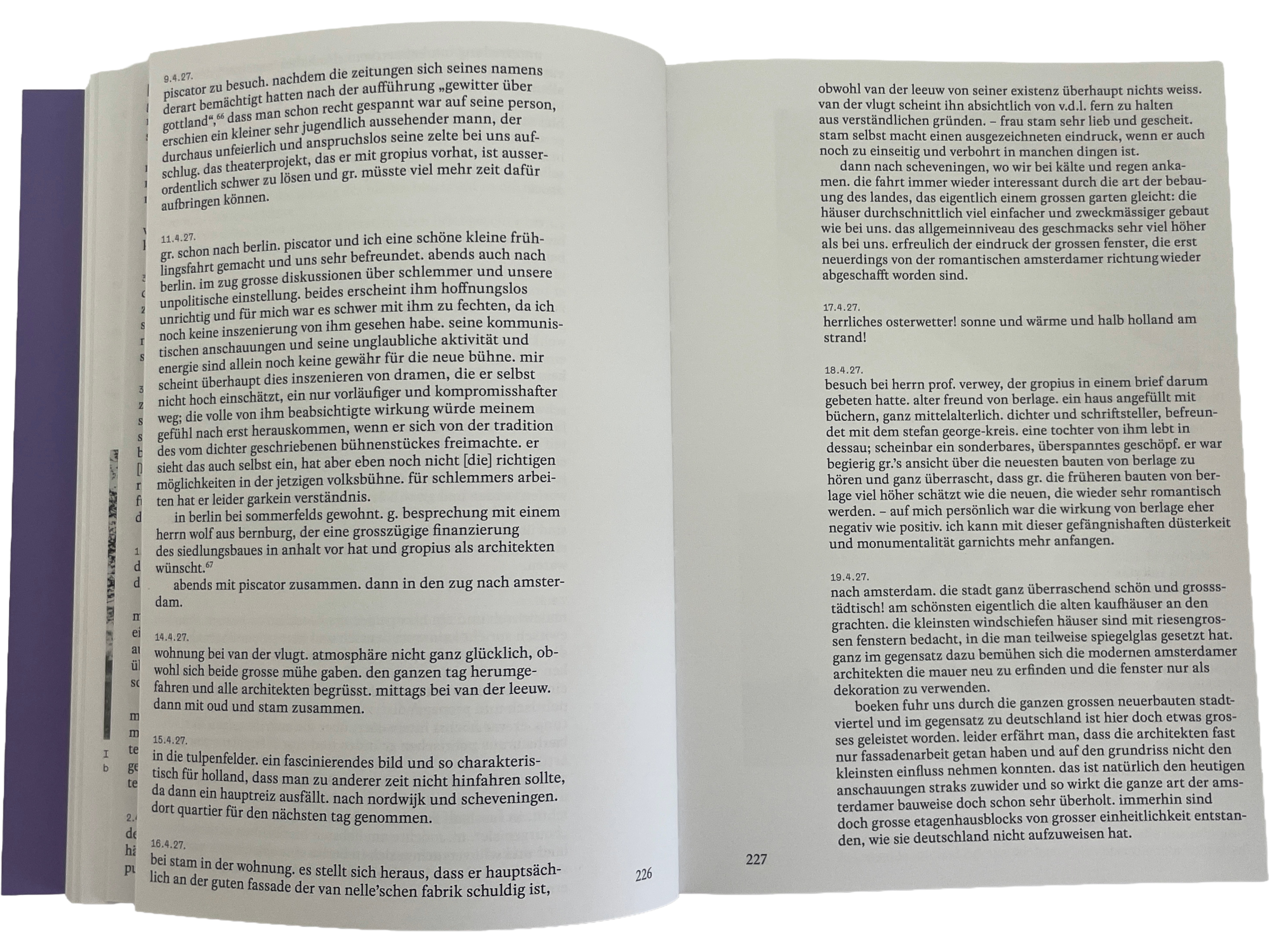 Ise Gropius: Tagebuch 1924–1928