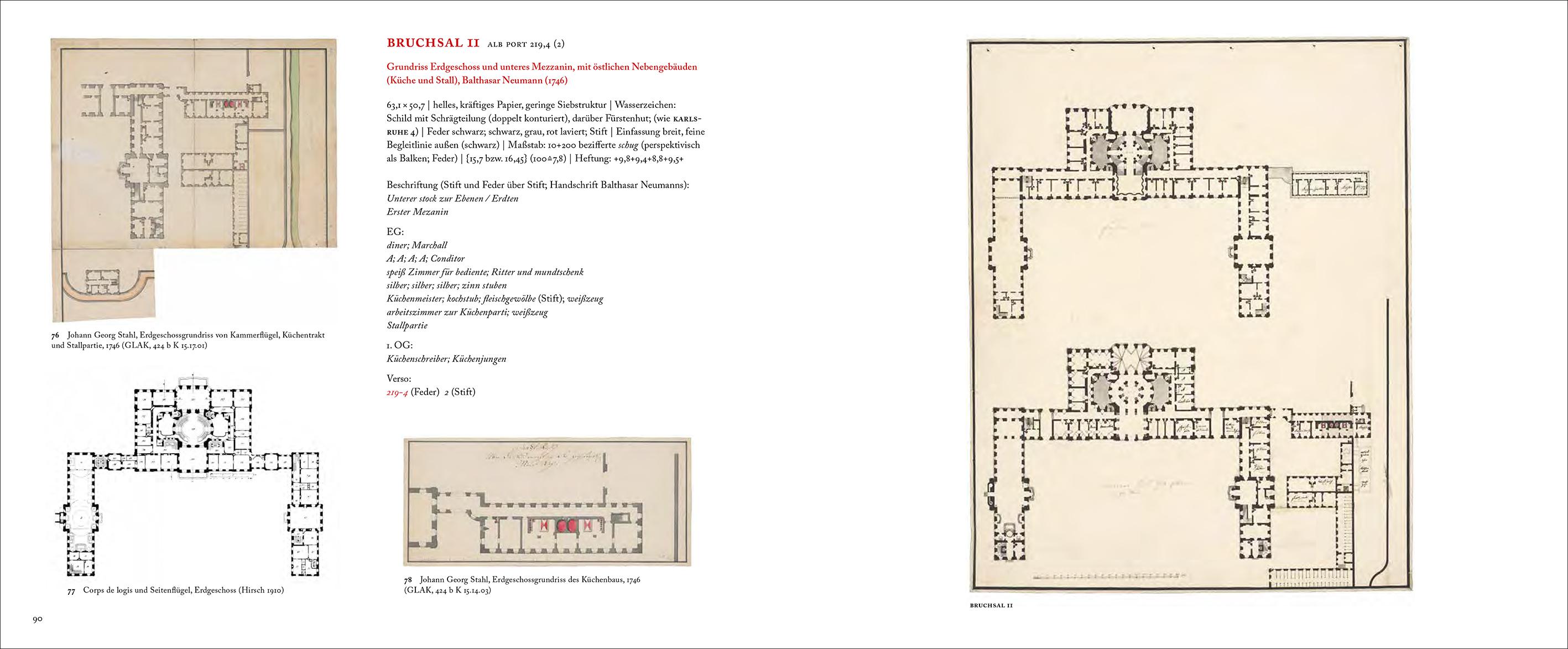 Residenzschlösser in verschiedenen Städten des südlichen Teutschlands