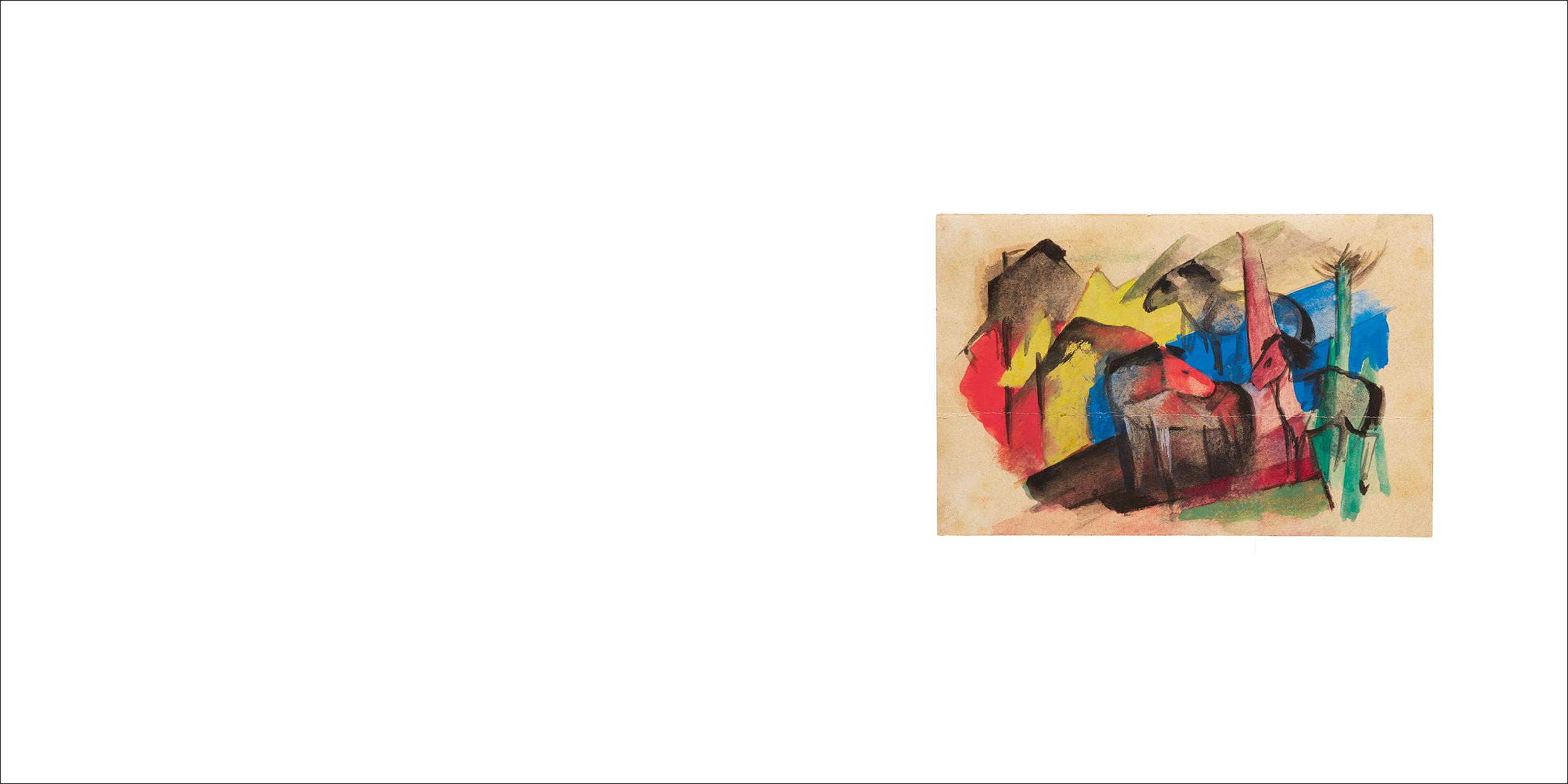 Franz Marc: Bunte Grüße an Paul Klee