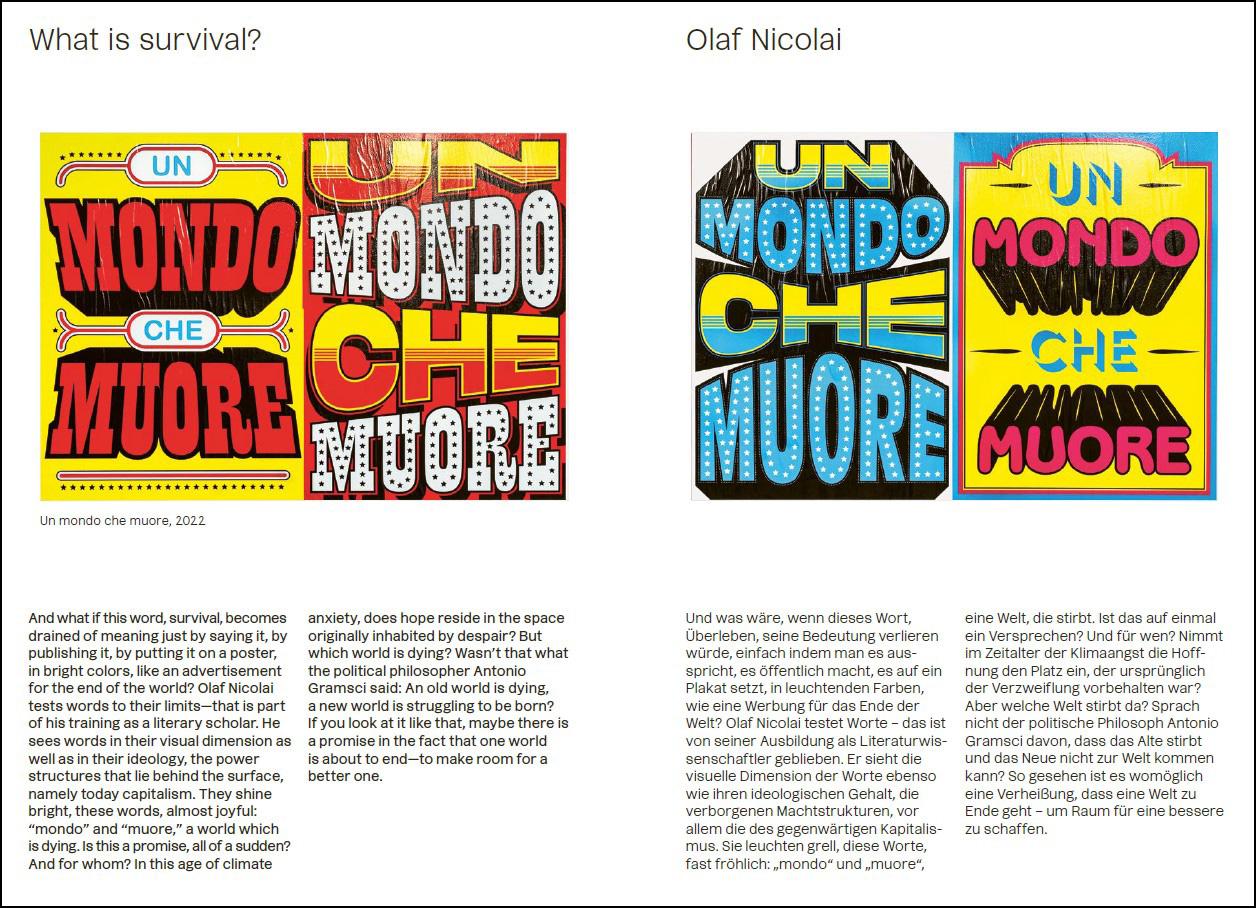 Manual for Survival