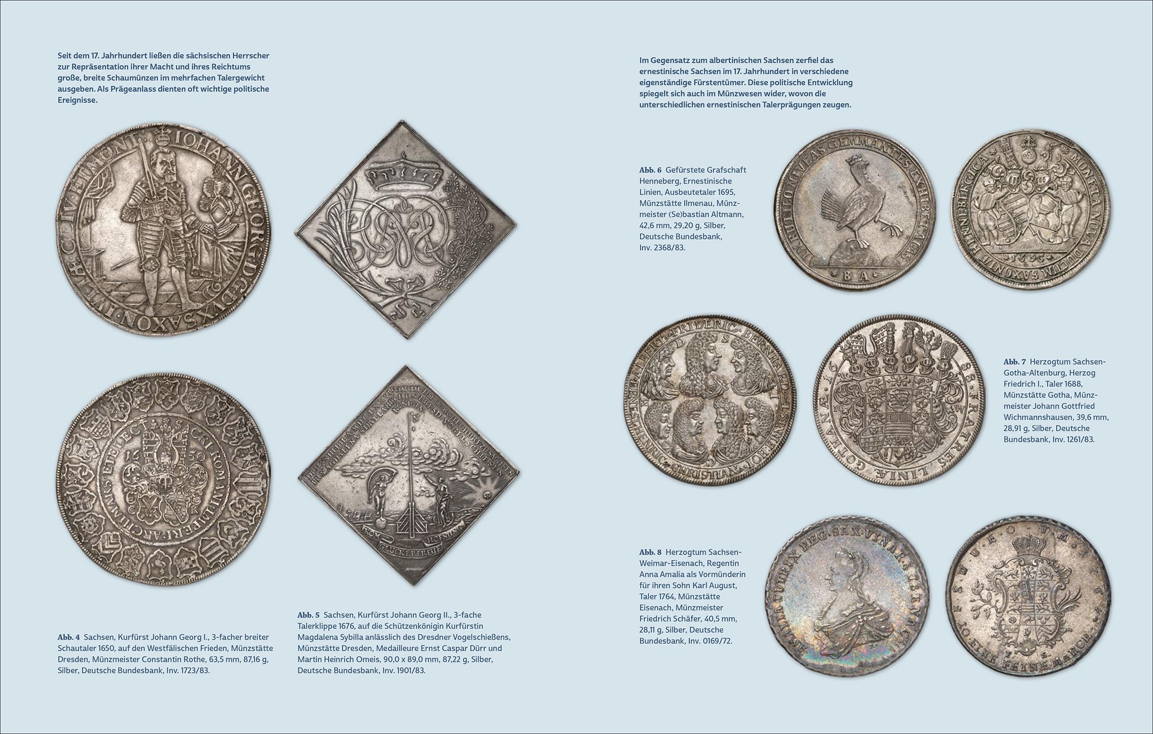 Sachsens Silber, Gold und Geld