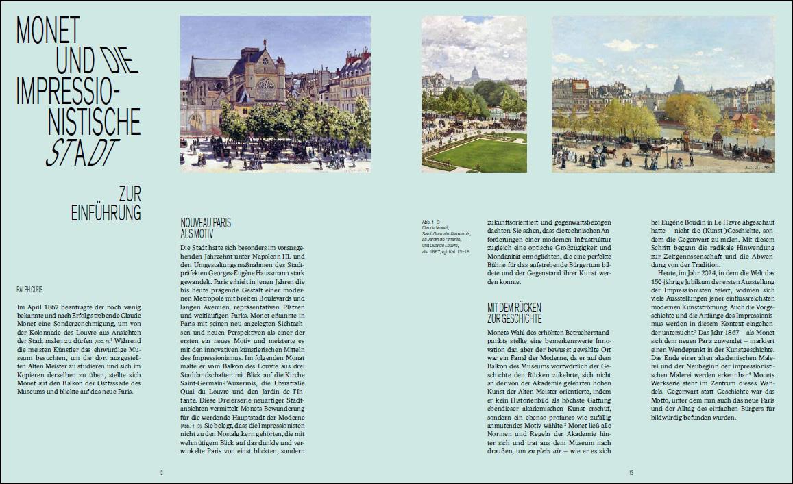 Monet und die impressionistische Stadt