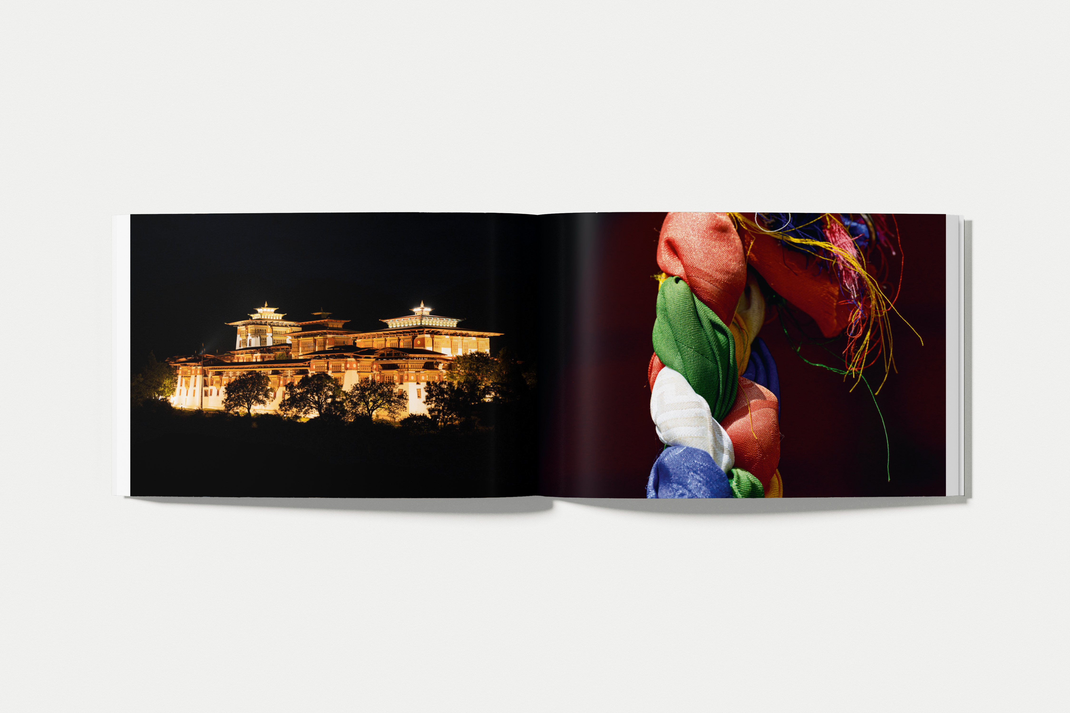 THE MONK AND THE TIGER. Postcards from Bhutan