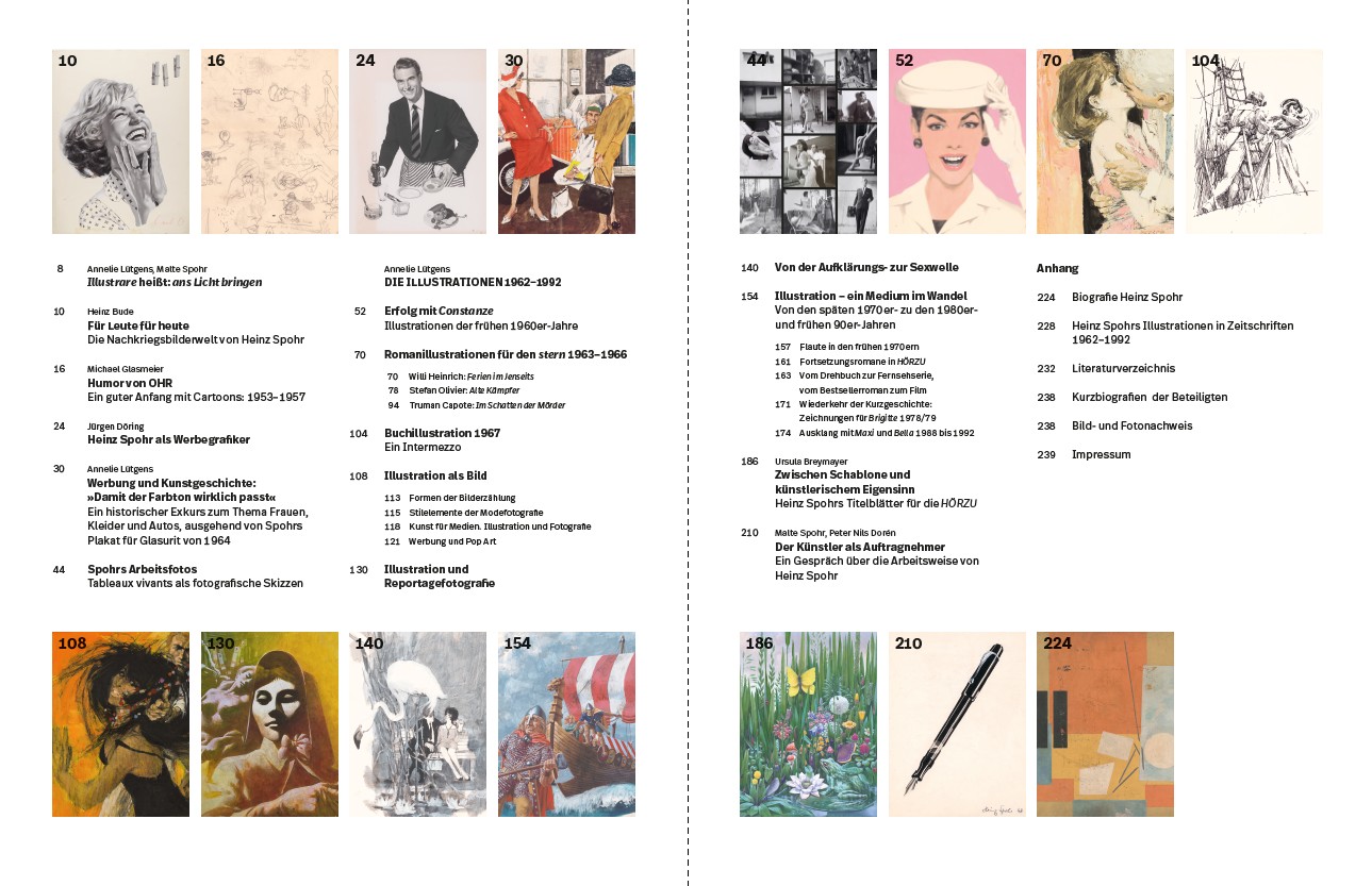 Für Leute von heute - Heinz Spohr und die Kunst der Illustration.1953–1992