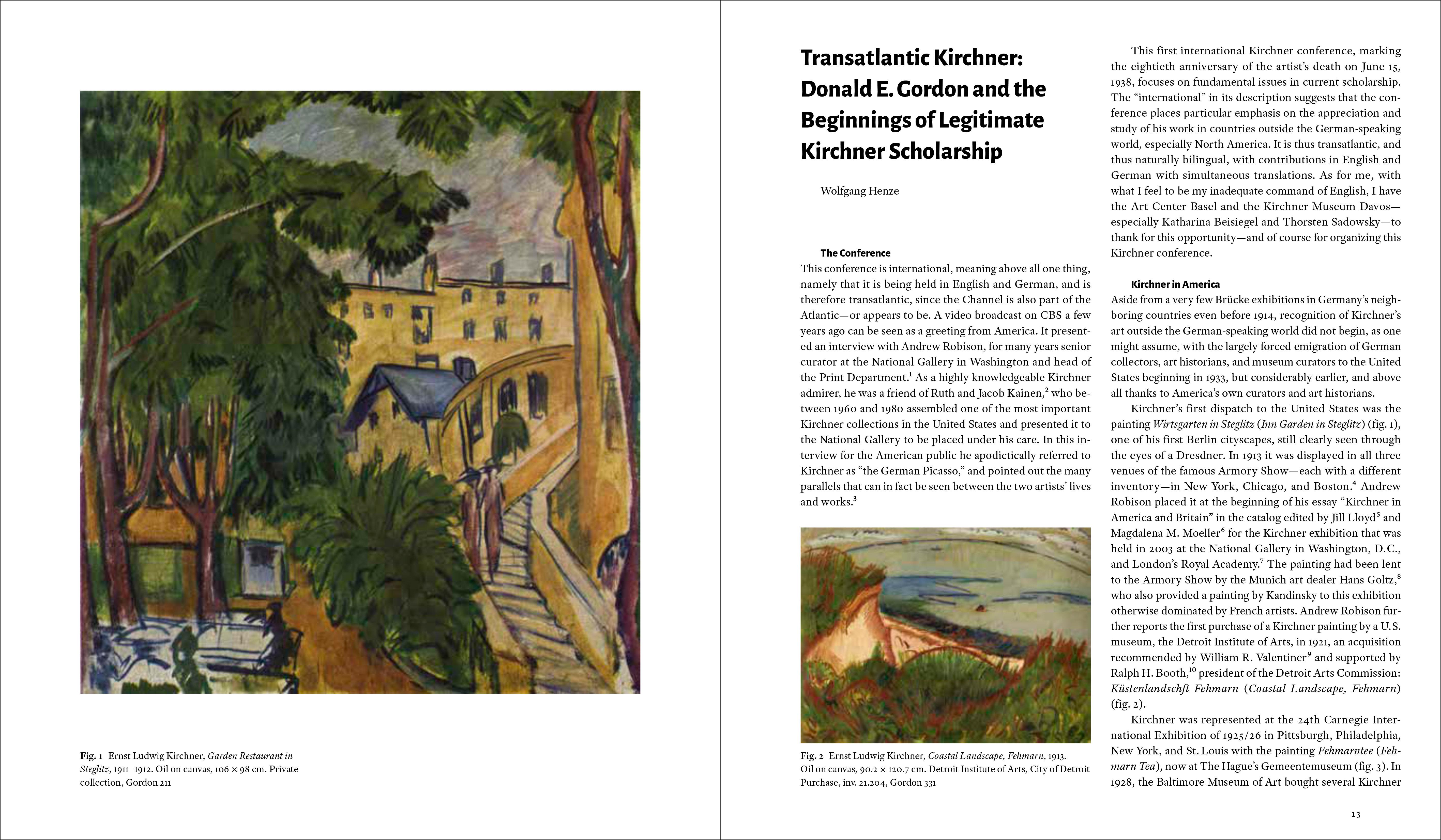 Rethinking Kirchner