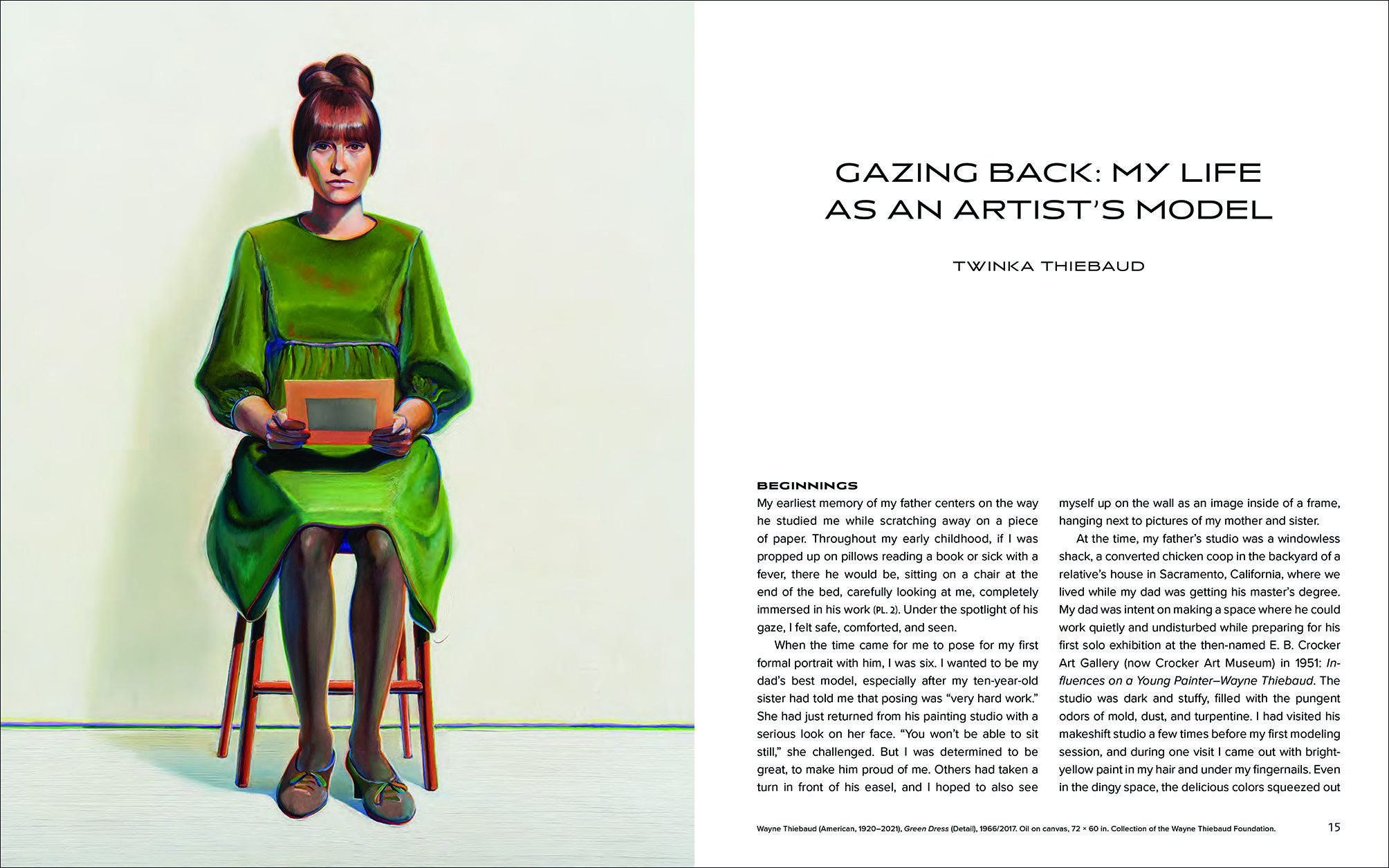 Twinka Thiebaud and the Art of the Pose